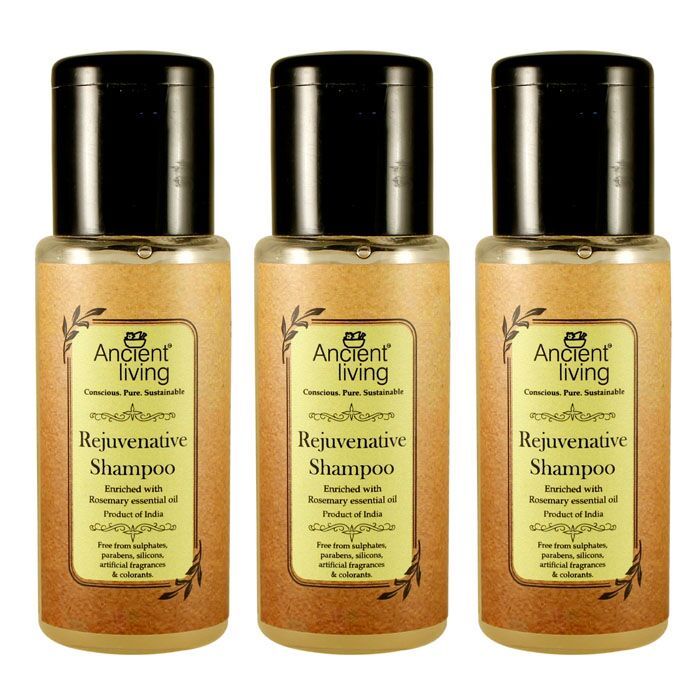 Buy Ancient Living Rejuvenative Shampoo (50 ml) Set Of 3 - Purplle
