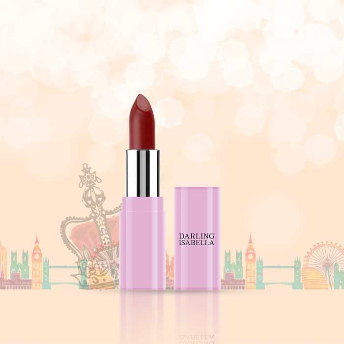 Buy Darling Isabella Matte Lipstick, Red, Your Highness Rouges - Ravishing Red Royalty 1 (4.3 g) - Purplle