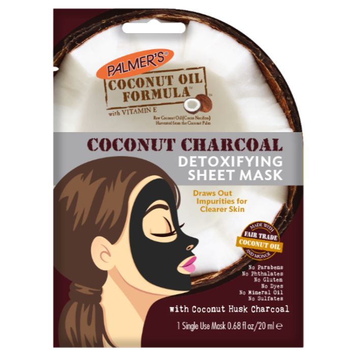 Buy Palmer's Coconut Charcoal Detox Sheet Mask (18 ml) - Purplle