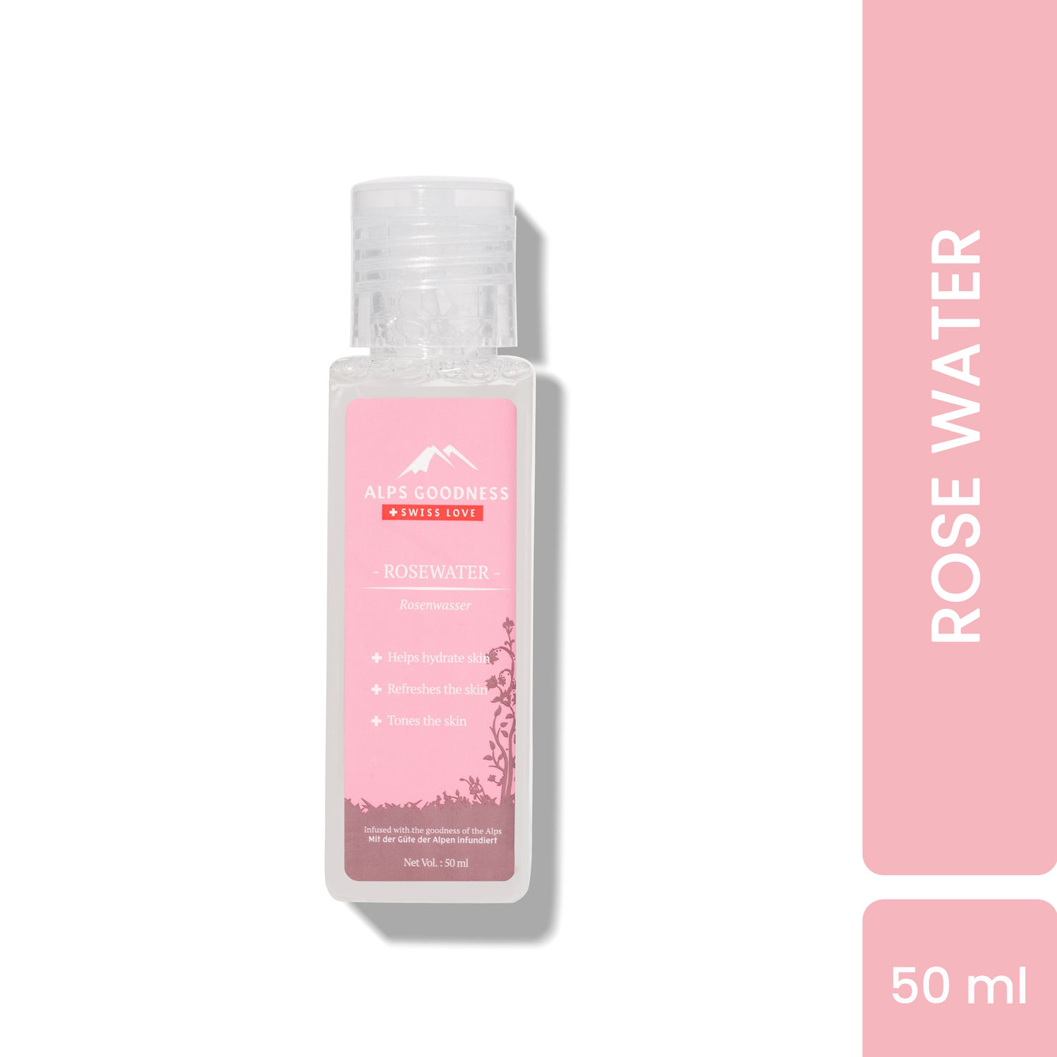Buy Alps Goodness Rosewater (50 ml) - Purplle
