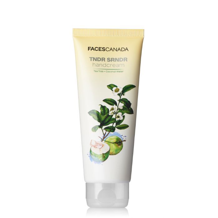 Buy Faces Canada TNDR SRNDR Hand Cream Tea Tree + Coconut Water (50 g) - Purplle