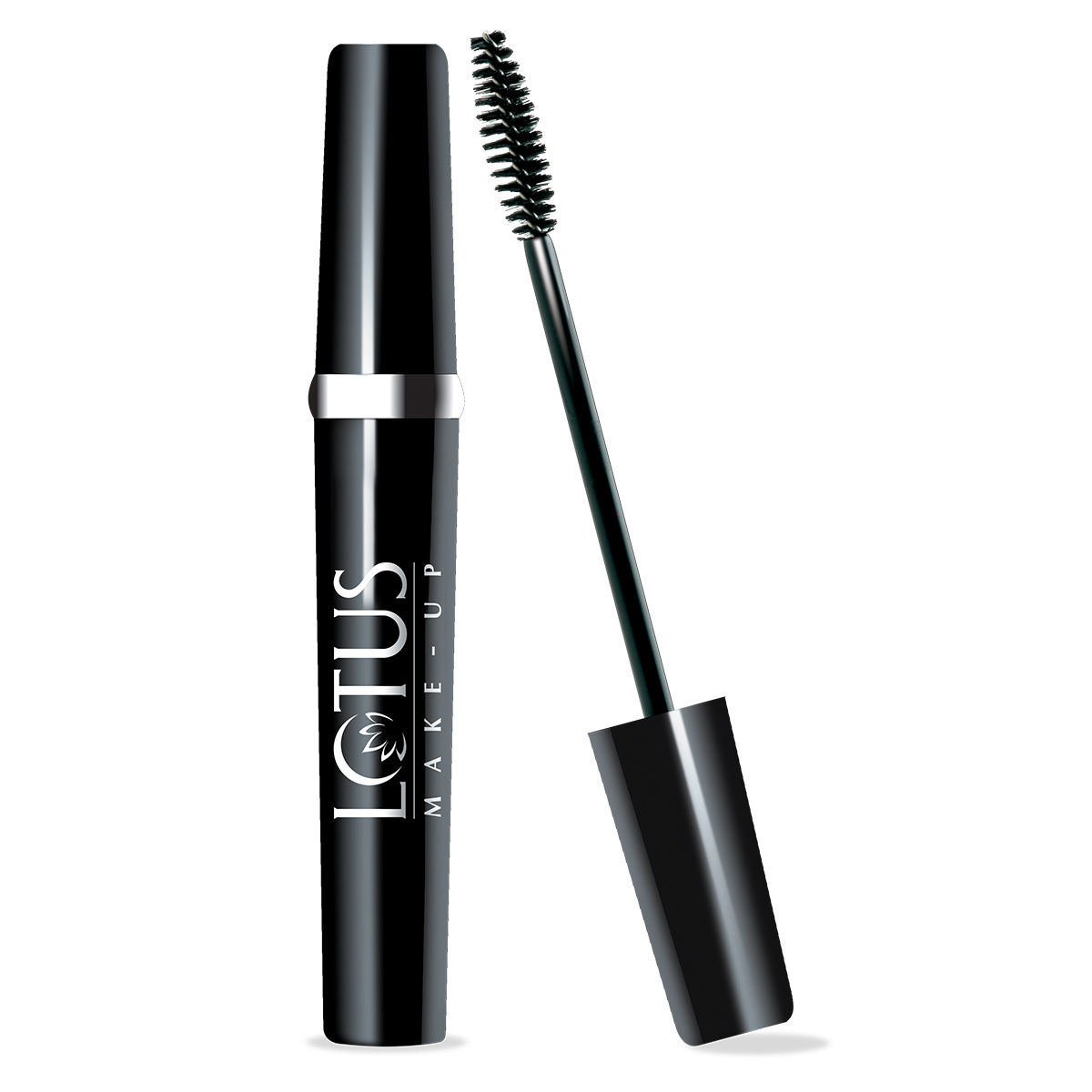 Buy Lotus Make-Up Black Maxlash Volumnising Botanical Waterproof Mascara Black | Smudge Proof | Vitamin E | 4g - Purplle
