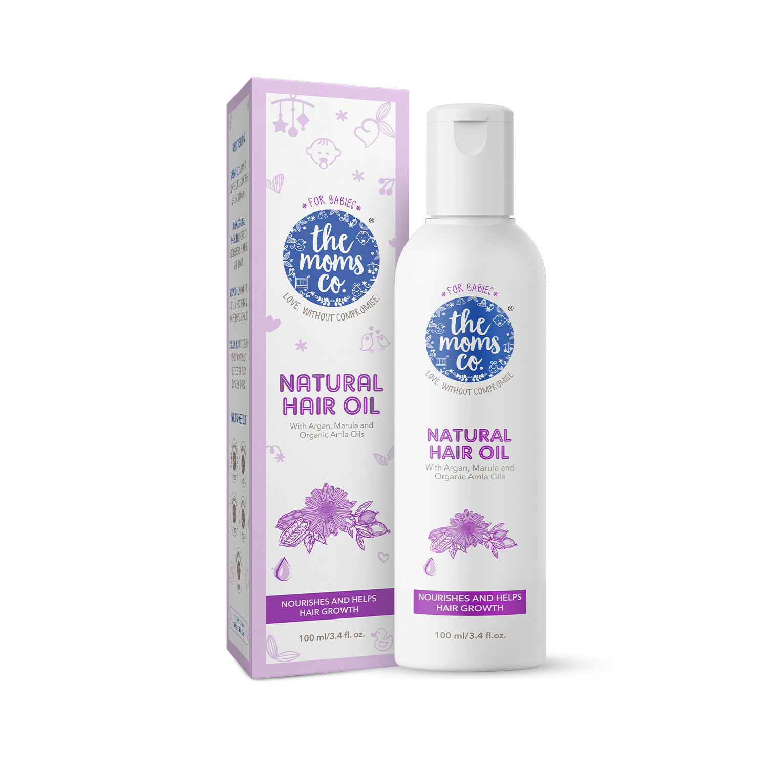 Buy The Moms Co. Natural Hair Oil (100 ml) - Purplle