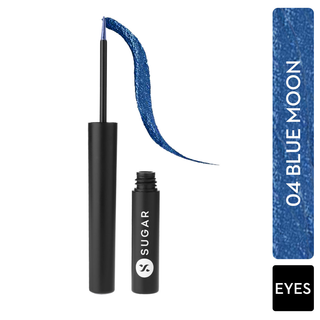 Buy SUGAR Cosmetics Eye Dared You So! Metallic Eyeliner - 04 Blue Moon (Metallic Royal Blue) - Purplle