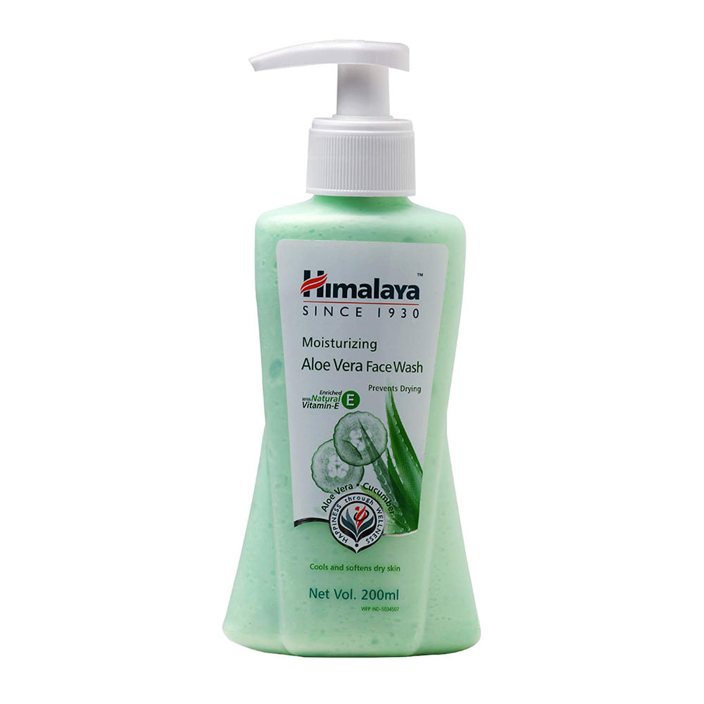 Buy Himalaya Moisturizing Aloe Vera Face Wash (200 ml) - Purplle