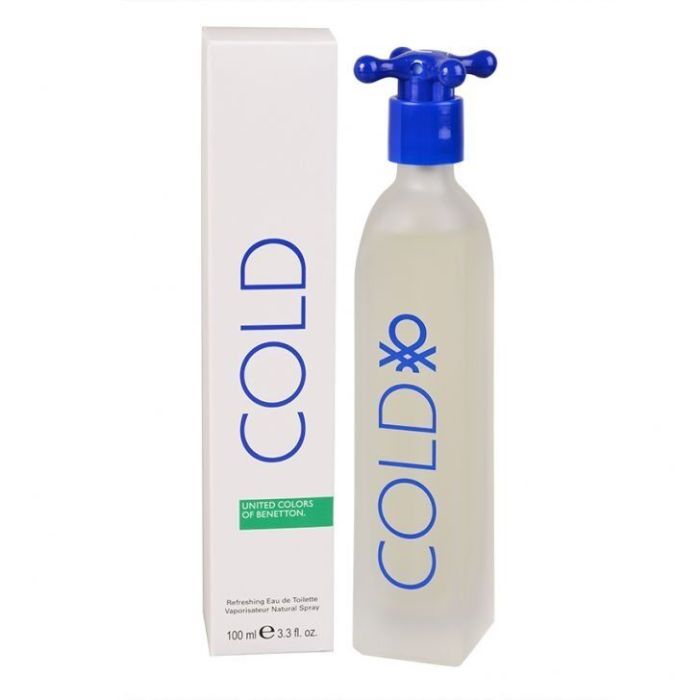Buy Benetton Cold Eau De Toilette For Men (White) (100 ml) - Purplle