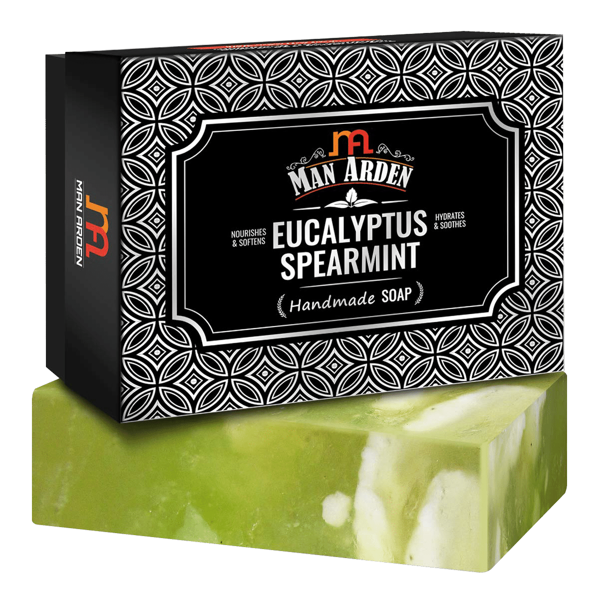 Buy Man Arden Eucalyptus & Spearmint Handmade Luxury Soap (125 g) - Purplle