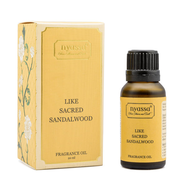 Buy Nyassa Fragrance Oil-Like Sacred Sandalwood (20 ml) - Purplle