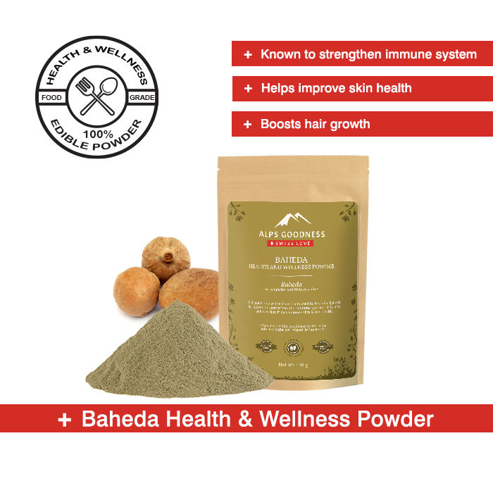 Buy Alps Goodness Health & Wellness Powder - Baheda (50 gm) to Enhance Overall Well-Being - Purplle