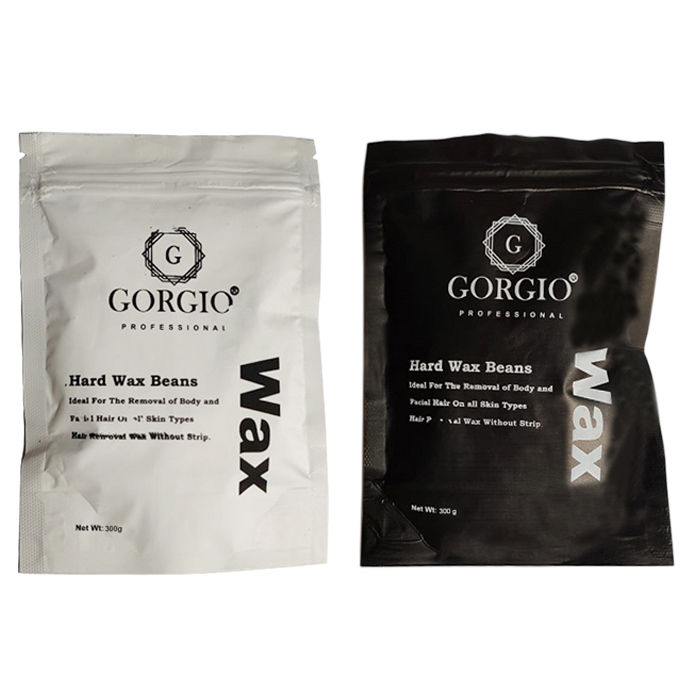 Buy Gorgio Professional Hard Wax Beans -Hair Remove wax without strip (300 g) (color may vary) - Purplle