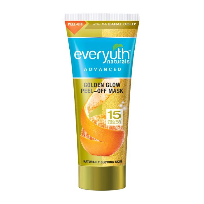 Buy Everyuth Naturals Advanced Golden Glow Peel-off Mask with 24K Gold (30 g) - Purplle