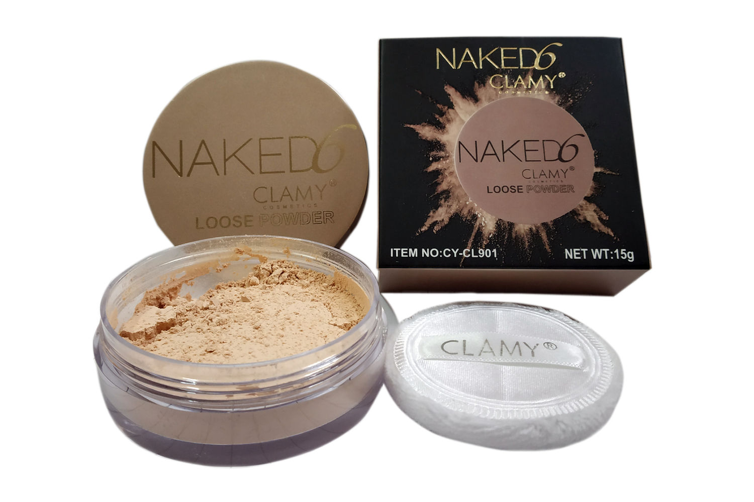 Buy Clamy Naked Loose Powder - Purplle