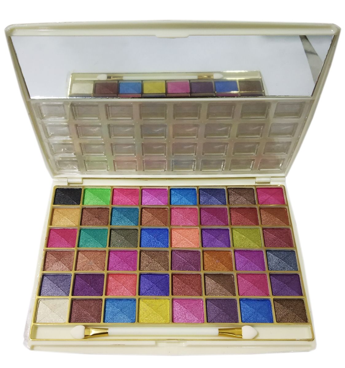 Buy Clamy 48 Color Eyeshadow Palette - Purplle