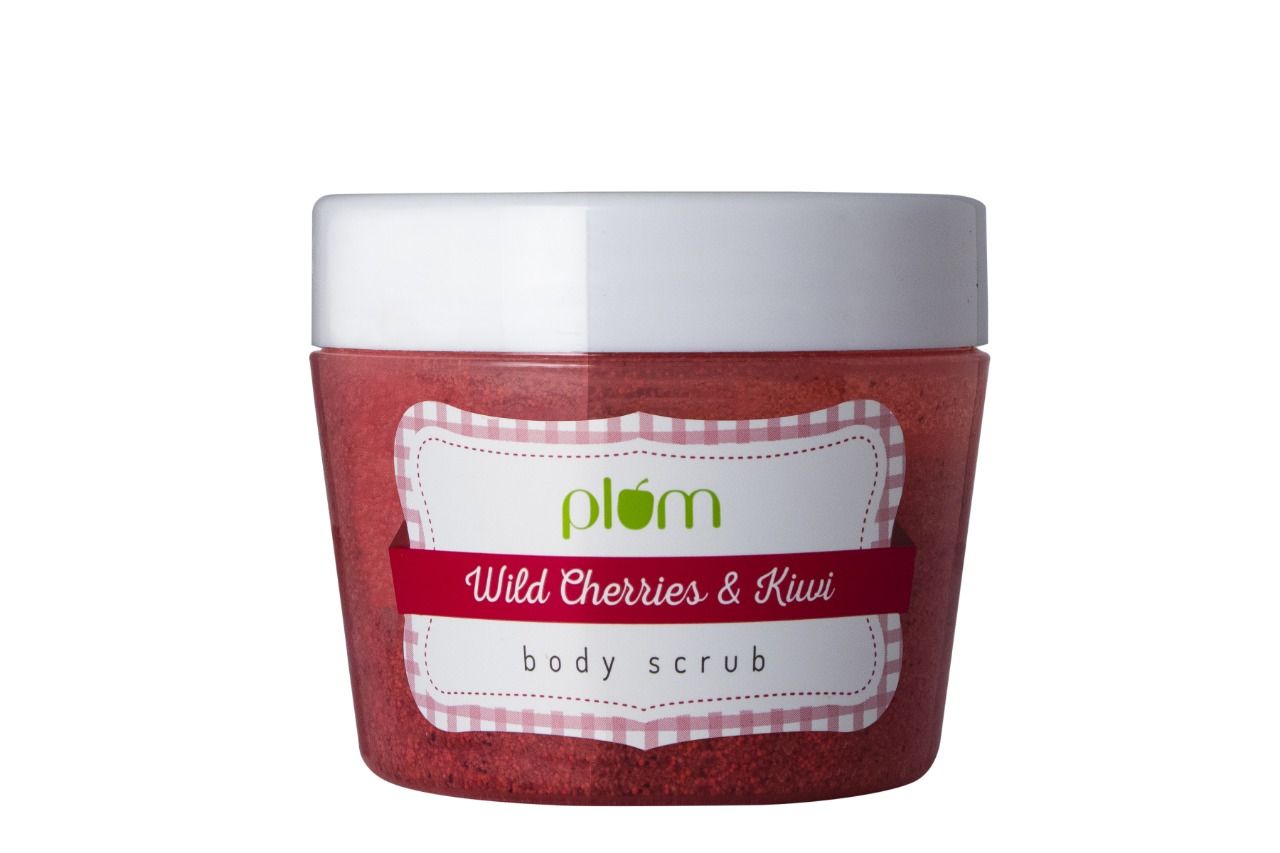 Buy Plum Wild Cherries & Kiwi Body Scrub - Purplle