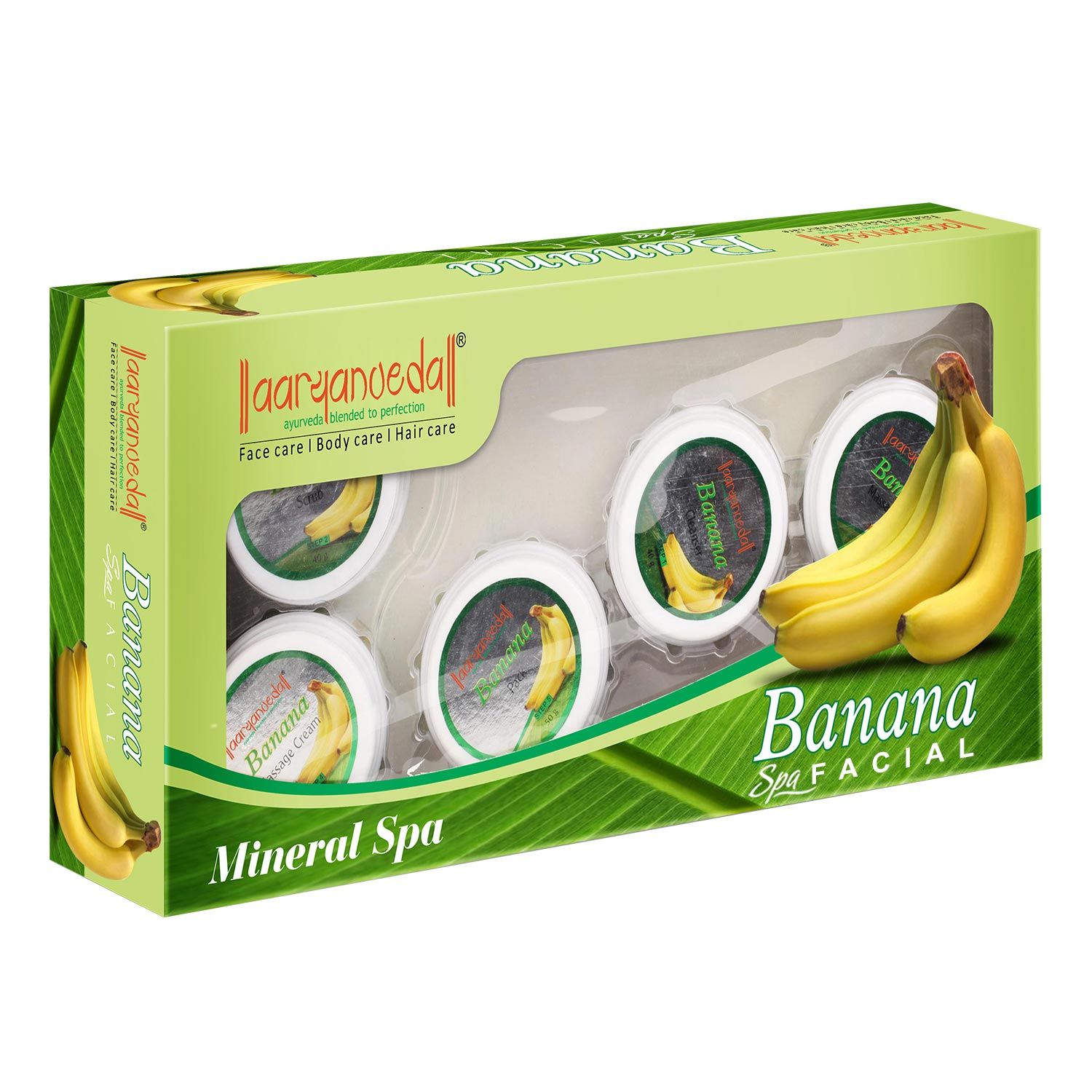 Buy Aryanveda Banana Spa Facial (210 g) - Purplle