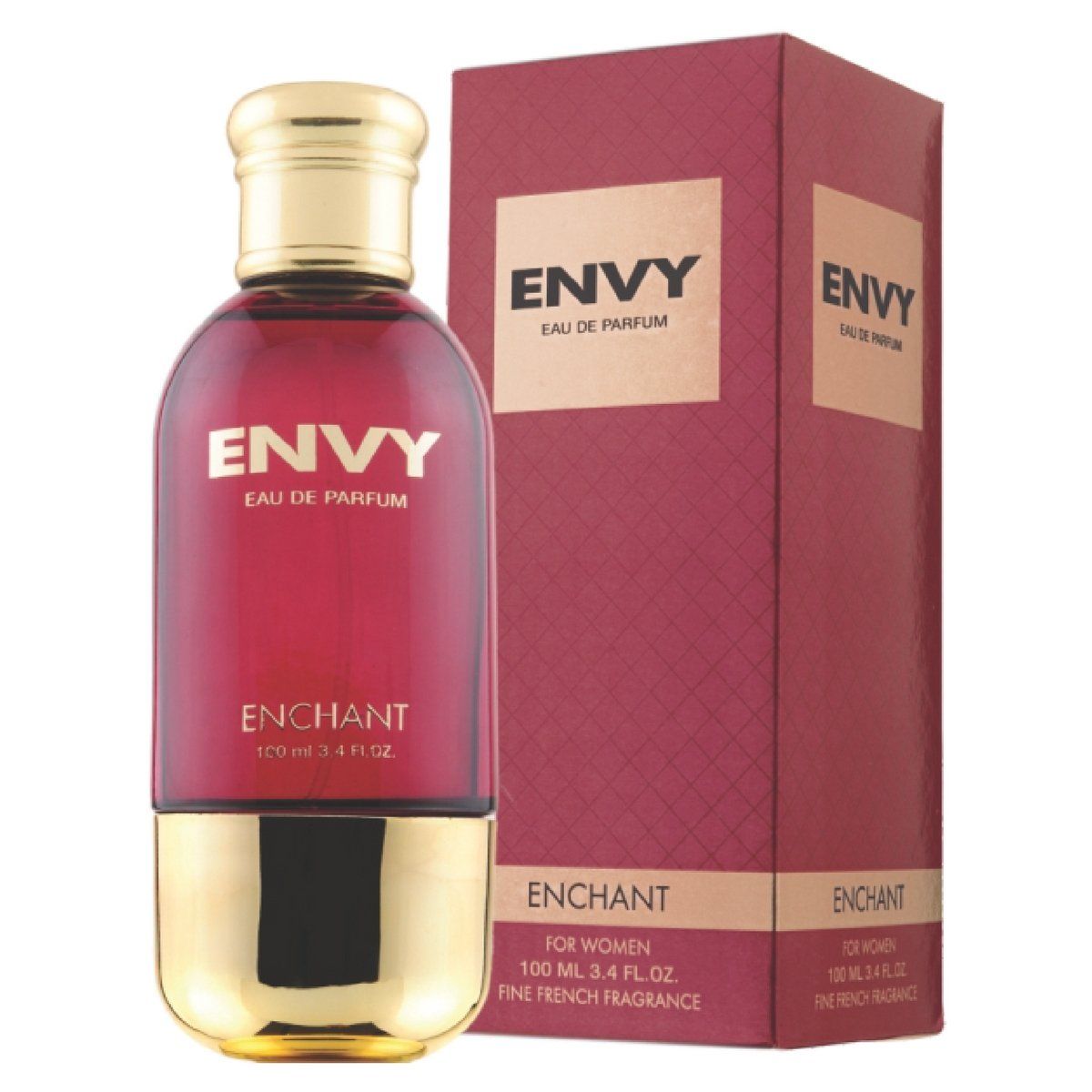 Buy Envy Enchant Eau De Perfum For Women Fine French Fragrance (100 ml) - Purplle