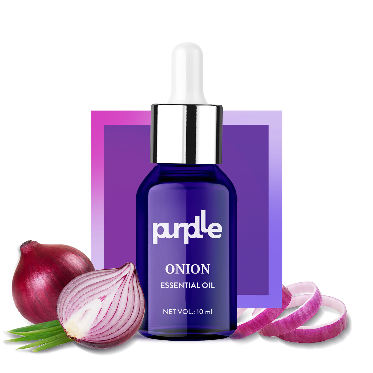 Buy Purplle Essential Oil - Onion | Quick Absorption | All Skin Types | Anti-acne | Multi-use | Nourishing (10 ml) - Purplle