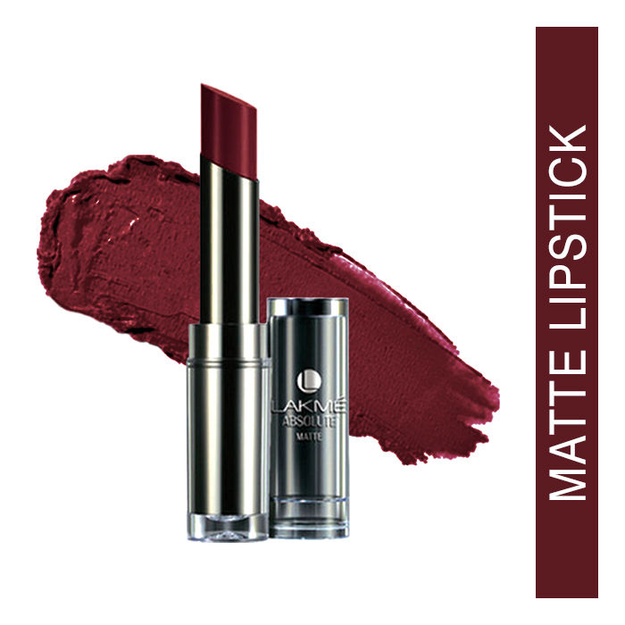 Buy Lakme Absolute Matte Lipstick - Wild Berry (3.7 g) - Purplle