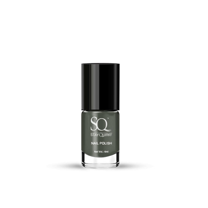 Buy Stay Quirky Nail Polish Glossy Grey Sendin' You Nudes - Allurin' 14 | High Shine | Quick Drying | Consistent Shade | One-swipe Application (6 ml) - Purplle