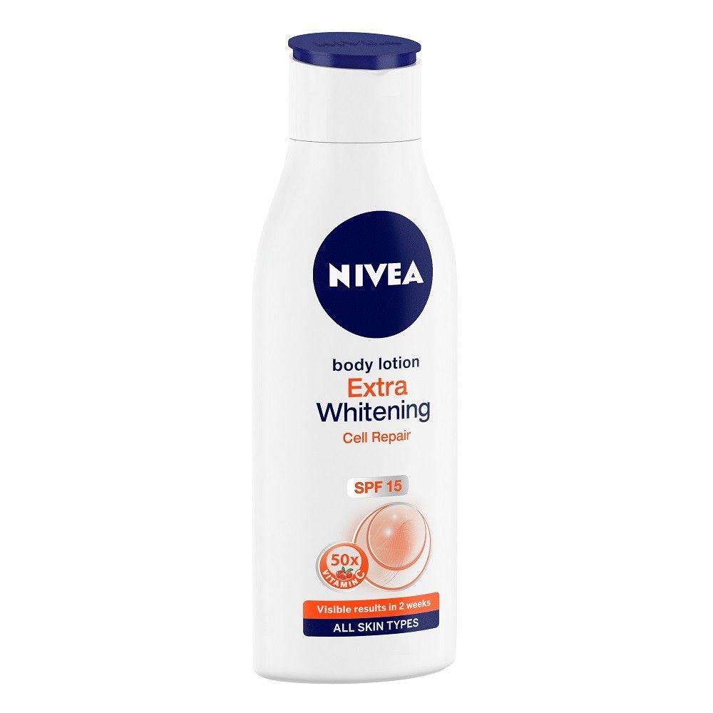Buy Nivea Extra Whitening Cell Repair Body Lotion (120 ml) - Purplle