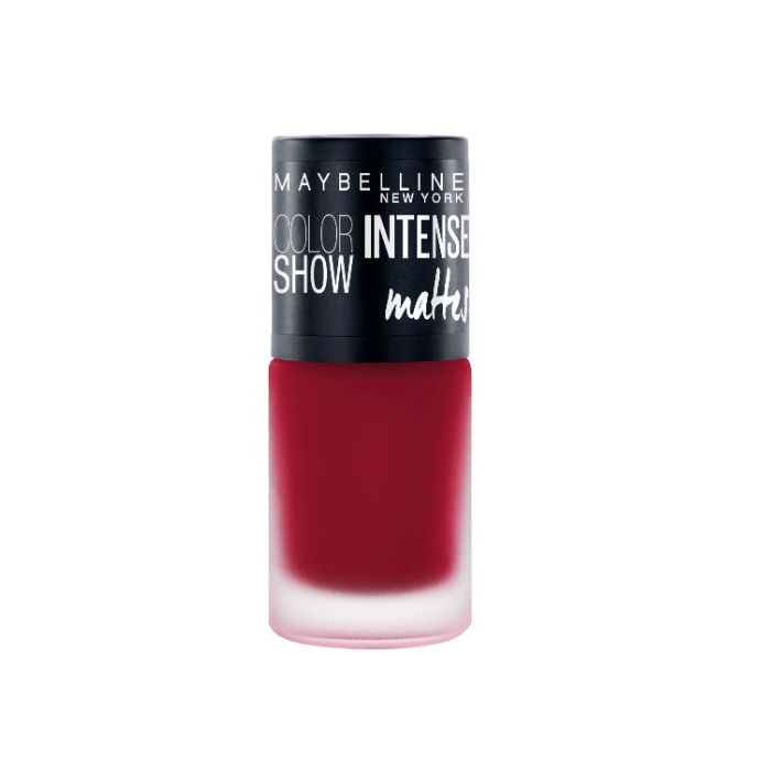Buy Maybelline New York Color Show Bright Matte Nail Paint - Bold Burgundy (6 ml) - Purplle