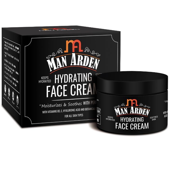 Buy Man Arden Hydrating Face Cream For Men, (50 g) - With Vitamin B5, Hyaluronic Acid For Skin Moisturization - Purplle