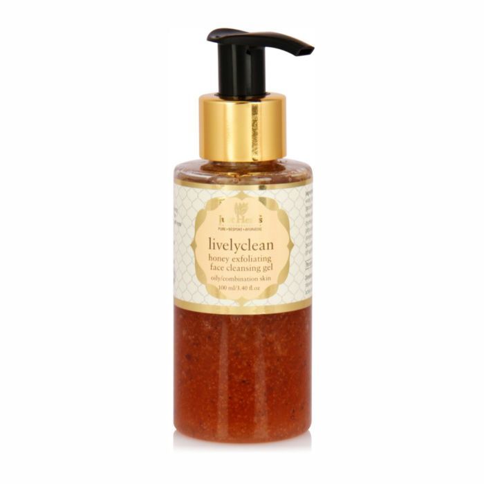 Buy Just Herbs Livelyclean Honey Exfoliating Face Cleansing Gel (100 ml) - Purplle