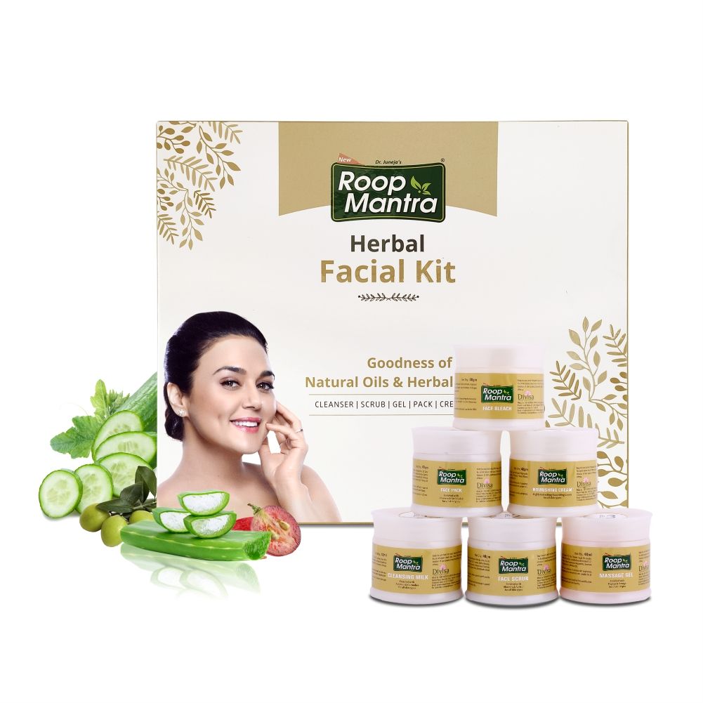 Buy Roop Mantra Herbal Facial Kit (240 g) - Purplle