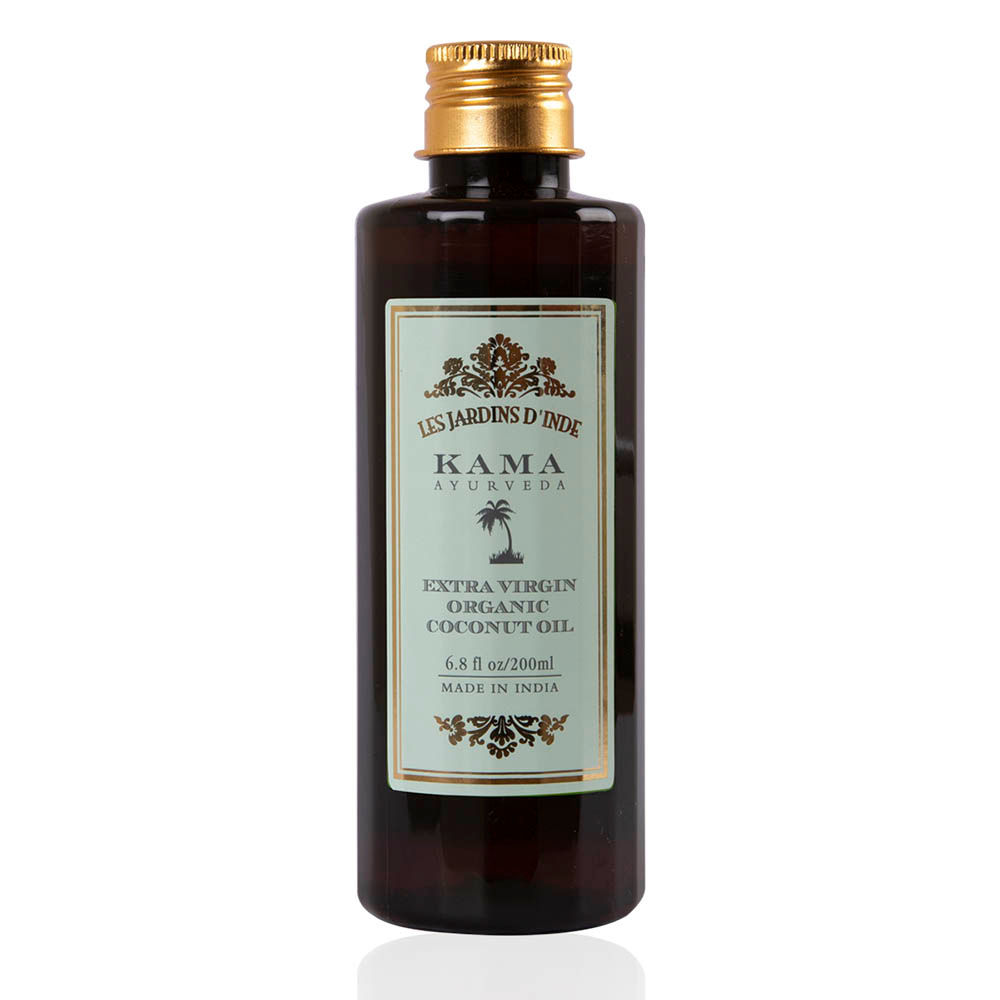 Buy Kama Ayurveda Extra Virgin Organic Coconut Oil (200 ml) - Purplle