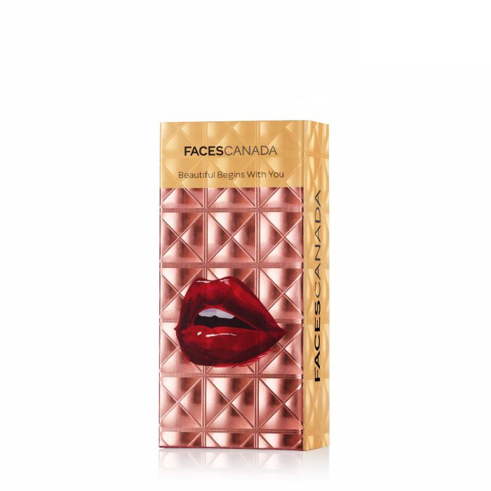 Buy Faces Canada HD Lipstick Duo Gift Box -Bold Wine + Hazel (2.8 g) - Purplle