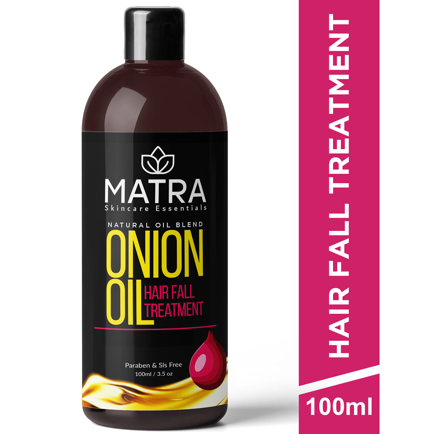 Buy Matra Onion Hair Growth Oil For Hair Fall And Dandruff Treatment (100 ml) - Purplle