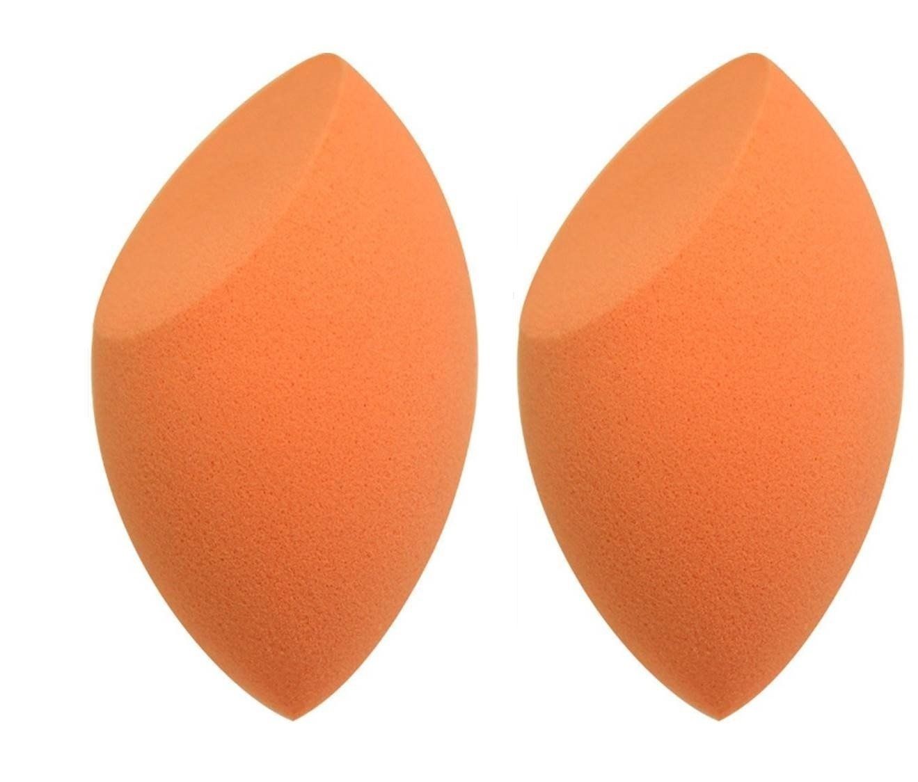 Buy AY Cut Shape Make up Sponge Puff (Colour may Vary) - Pack of 2 Piece - Purplle