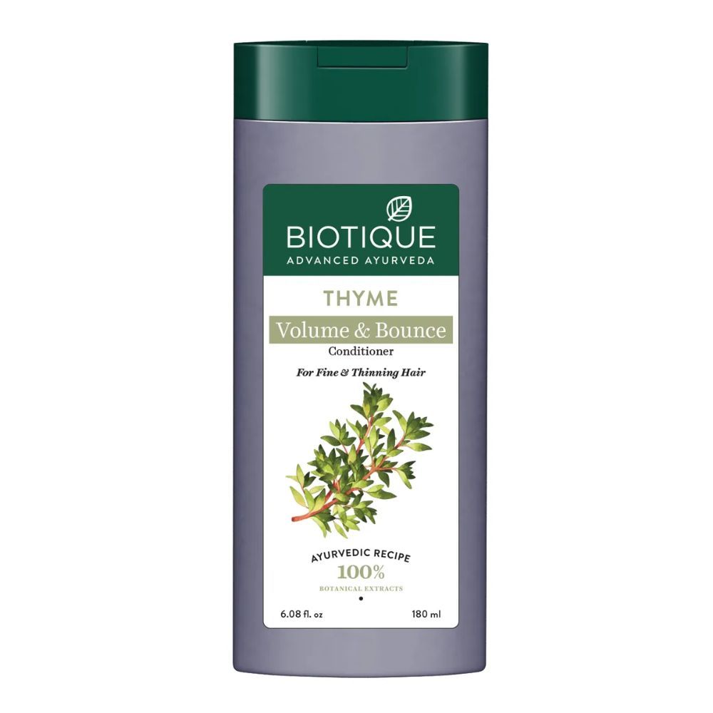 Buy Biotique Thyme Volume & Bounce Conditioner(180 ml) - Purplle