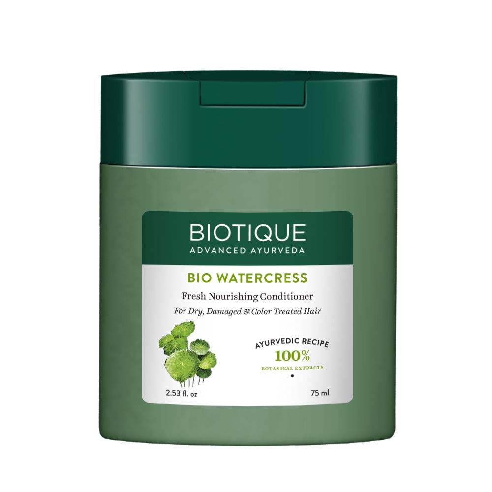 Buy Biotique Bio Watercress Fresh Nourishing Conditioner (75 ml) - Purplle