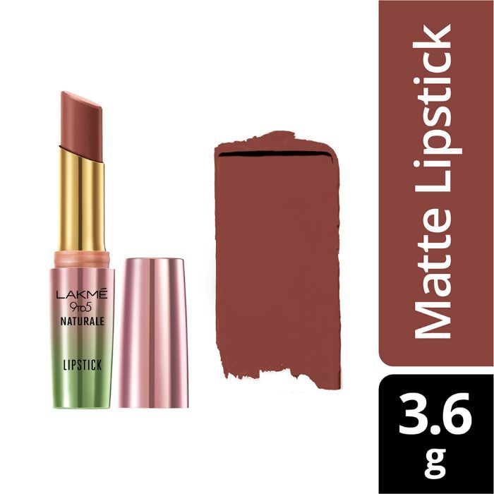 Buy Lakme 9 To 5 Naturale Matte Lipstick - Honey Love (3.6 g) - Purplle