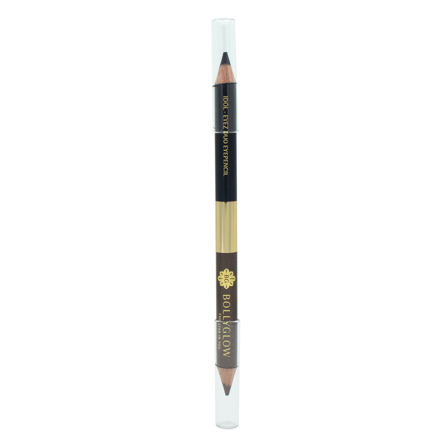 Buy Bollyglow Idol-Eyez Duo Eye Pencil Eyeliner Midnight Moon + Brun Mystique (0.78 g) - Purplle