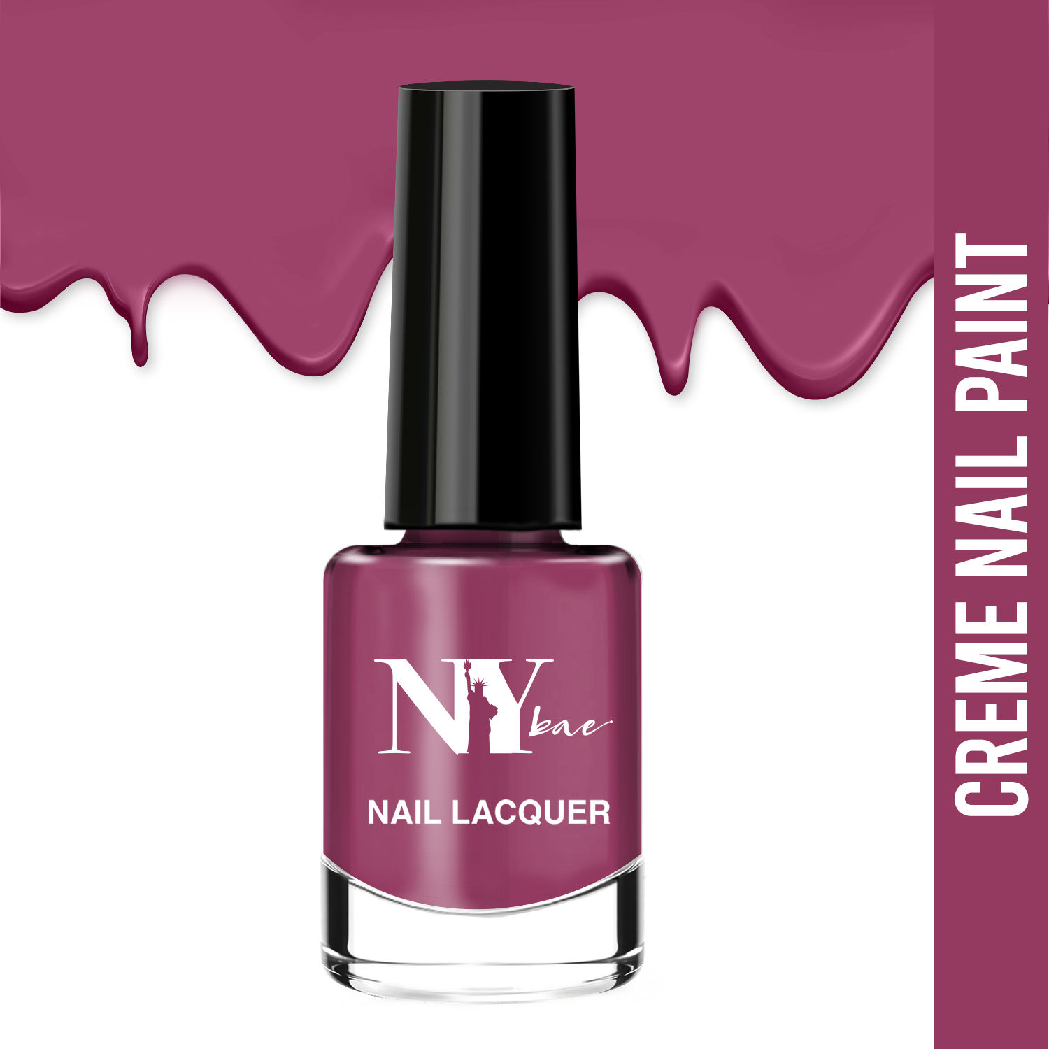 Buy NY Bae Gel Nail Lacquer - Sausage Sandwich 3 (6 ml) | Brown | Luxe Gel Finish | Highly Pigmented | Chip Resistant | Long lasting | Full Coverage | Streak-free Application | Cruelty Free | Non-Toxic - Purplle
