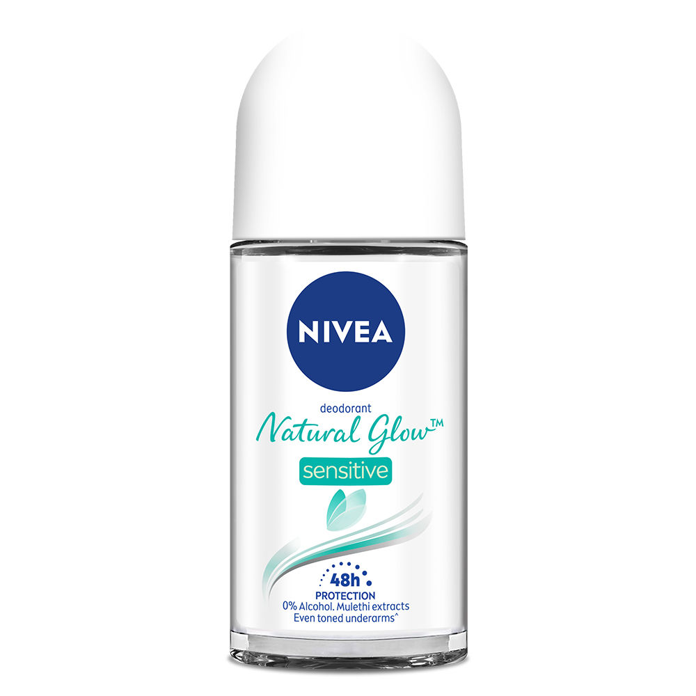 Buy Nivea Whitening Sensitive Roll On (50 ml) - Purplle