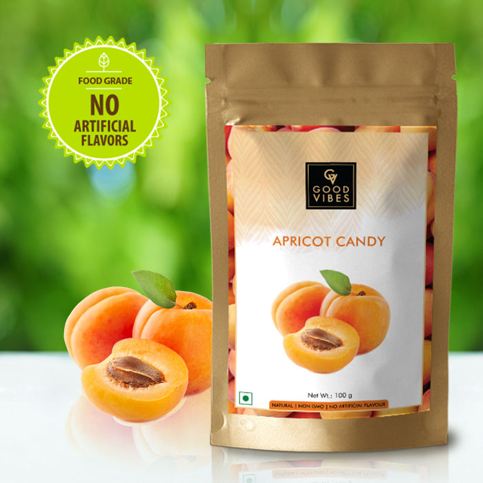 Buy Good Vibes Candy - Apricot (100 gm) - Purplle
