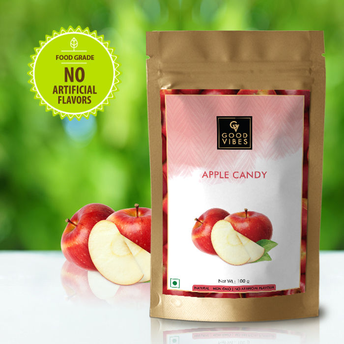 Buy Good Vibes Candy - Apple (100 gm) - Purplle