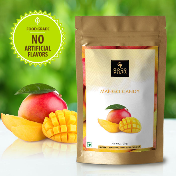Buy Good Vibes Candy - Mango (100 gm) - Purplle