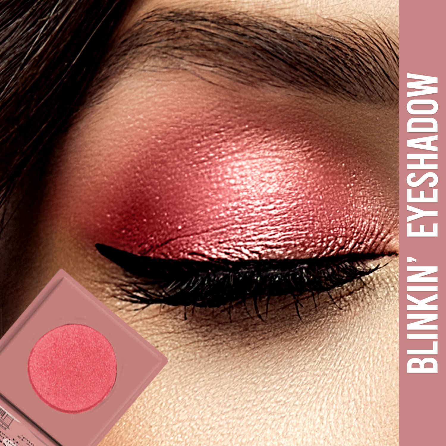 Buy NY Bae Blinkin' Eyeshadow - Grand Terminal 13 (1.2 g) | Pink | Single Eyeshadow | Shimmer Finish | High Colour Payoff | Long lasting | Lightweight - Purplle