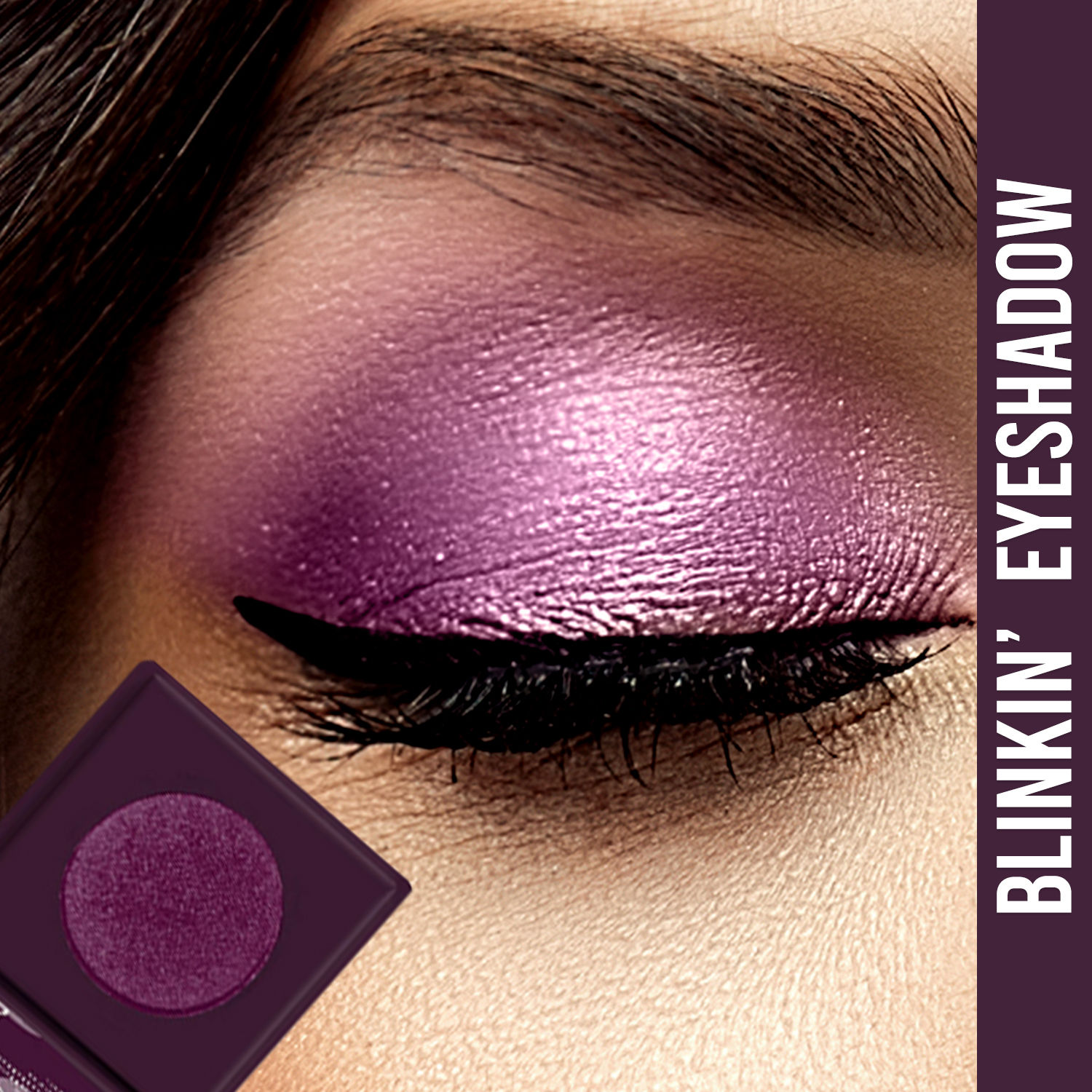 Buy NY Bae Blinkin' Eyeshadow - Park Avenue 15 (1.2 g) | Purple | Single Eyeshadow | Shimmer Finish | High Colour Payoff | Long lasting | Lightweight - Purplle
