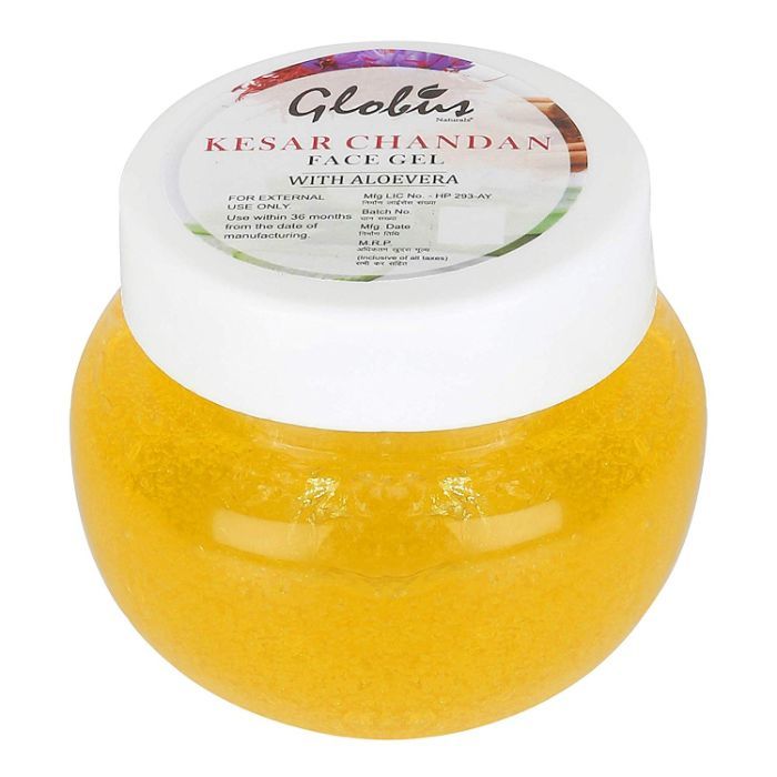 Buy Globus Naturals Kesar Chandan Face Gel With Aloe Vera (100 gm) - Purplle