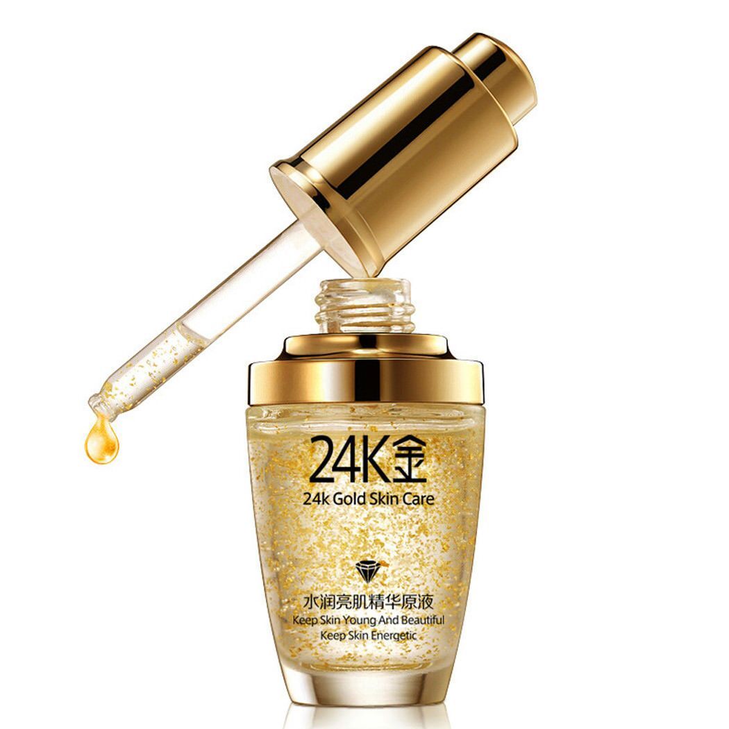 Buy Bioaqua 24K Gold Gold Essence Skin Moisturising Hyaluronic Acid Serum (30 ml) - Purplle
