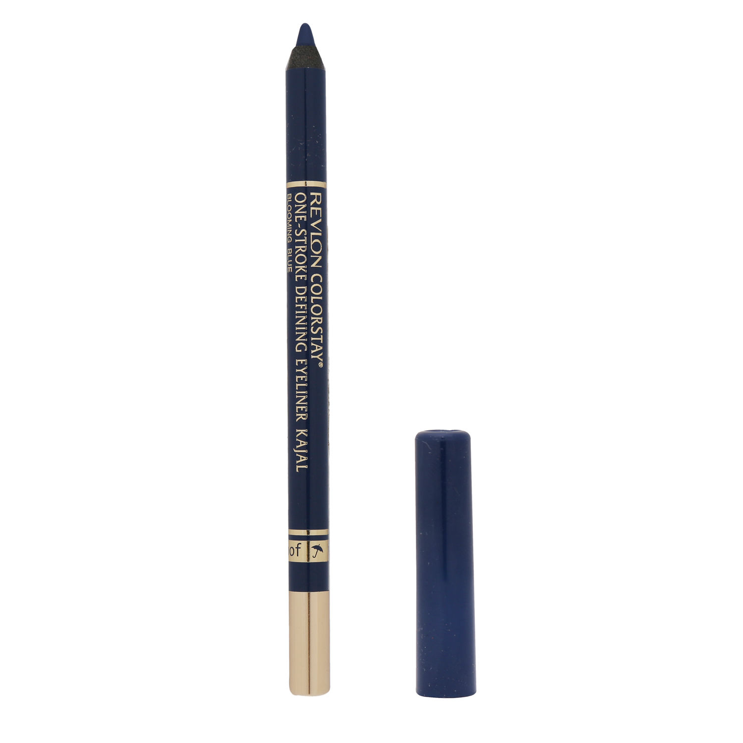 Buy Revlon One-Stroke Defining Eyeliner Kajal - Blooming Blue - Purplle