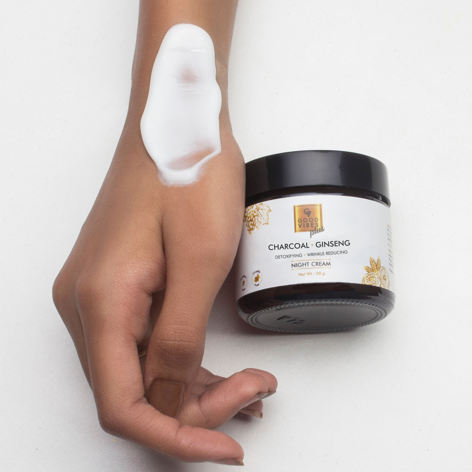 Buy Good Vibes Plus Charcoal + Ginseng Detoxifying + Wrinkle