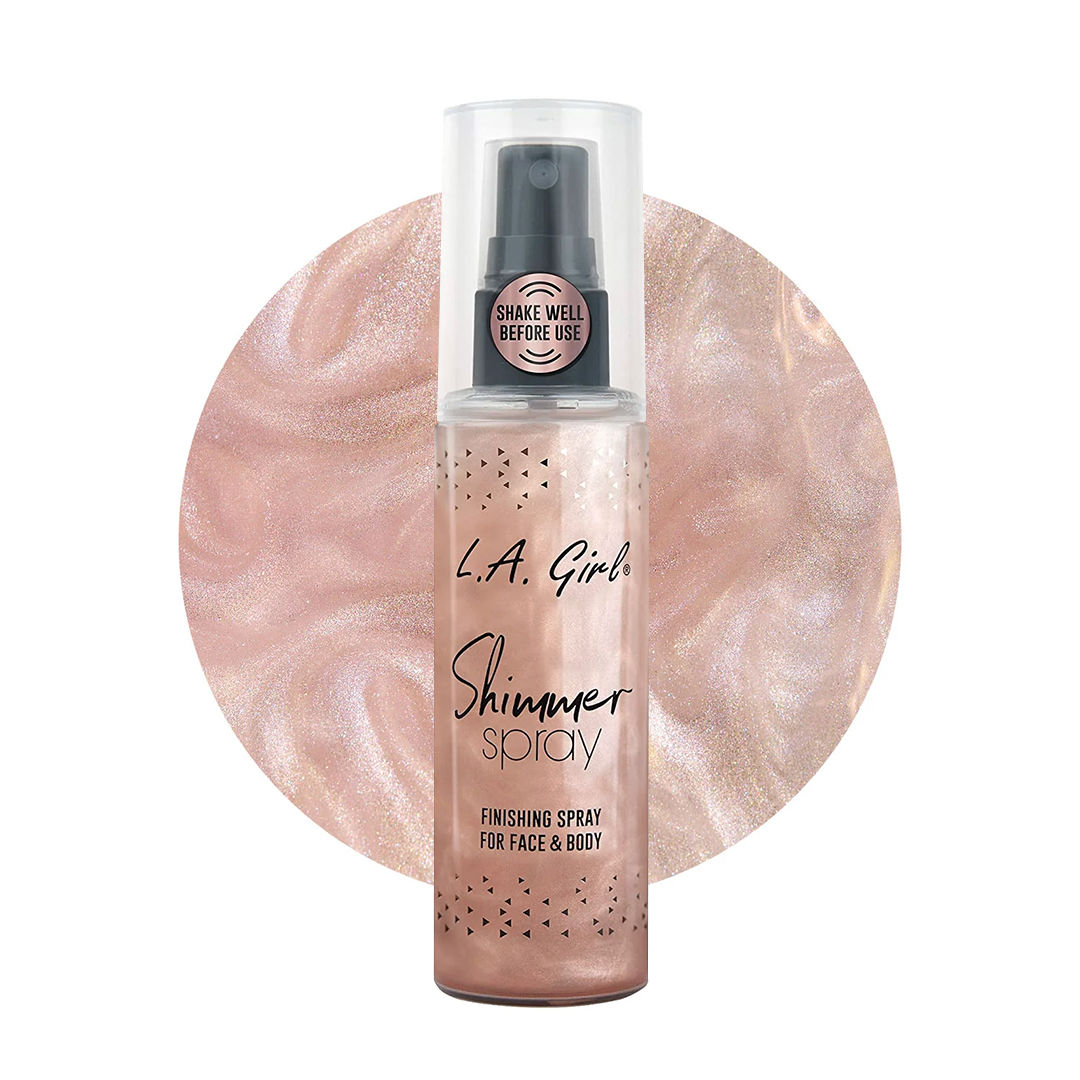 Buy L.A. Girl Shimmer Spray - Rose Gold (80 ml) - Purplle