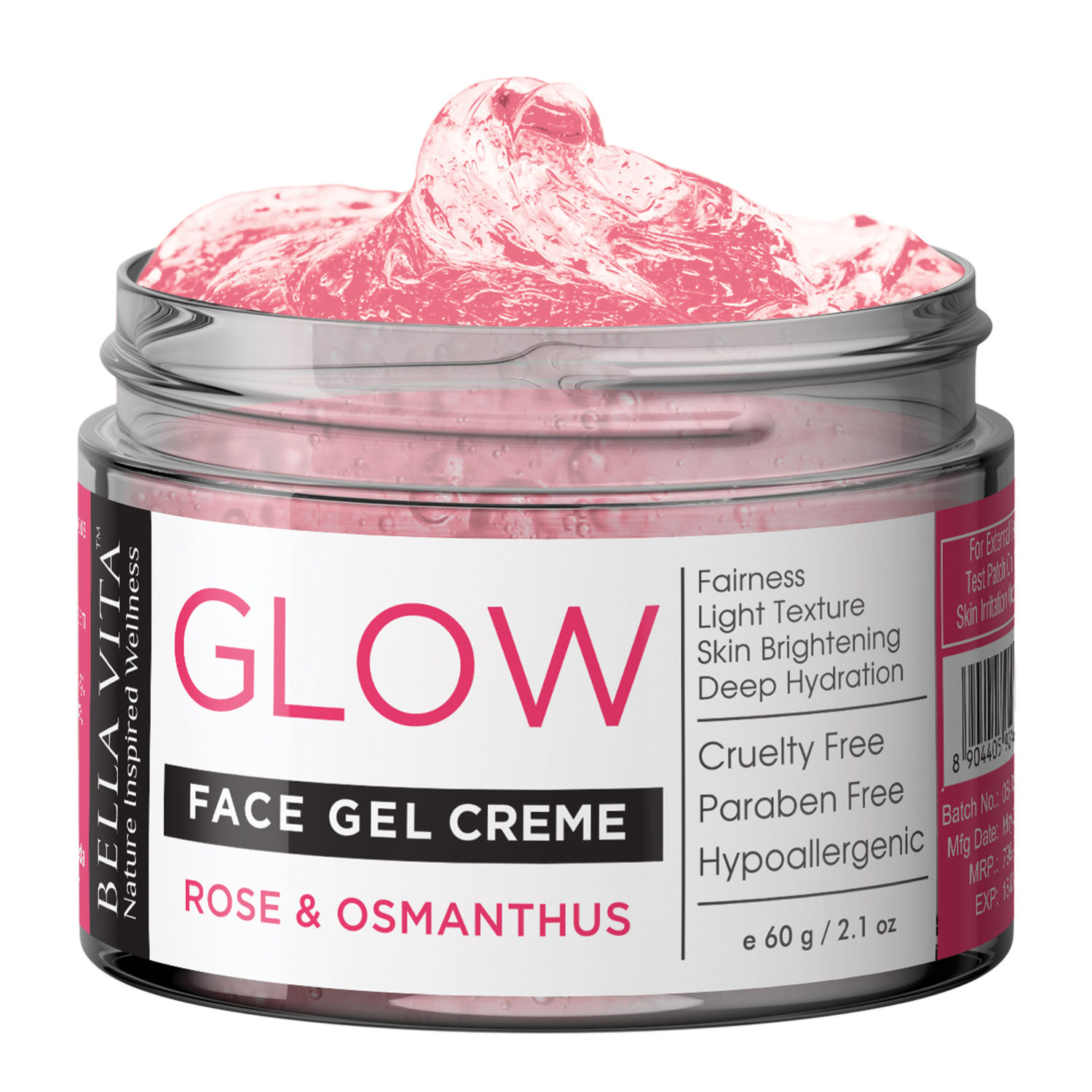 Buy Bella Vita Organic vitamin E Face Gel Night Cream For Women & Men All Skin Types With Rose & Osmanthus | Radiance & Shine - Purplle