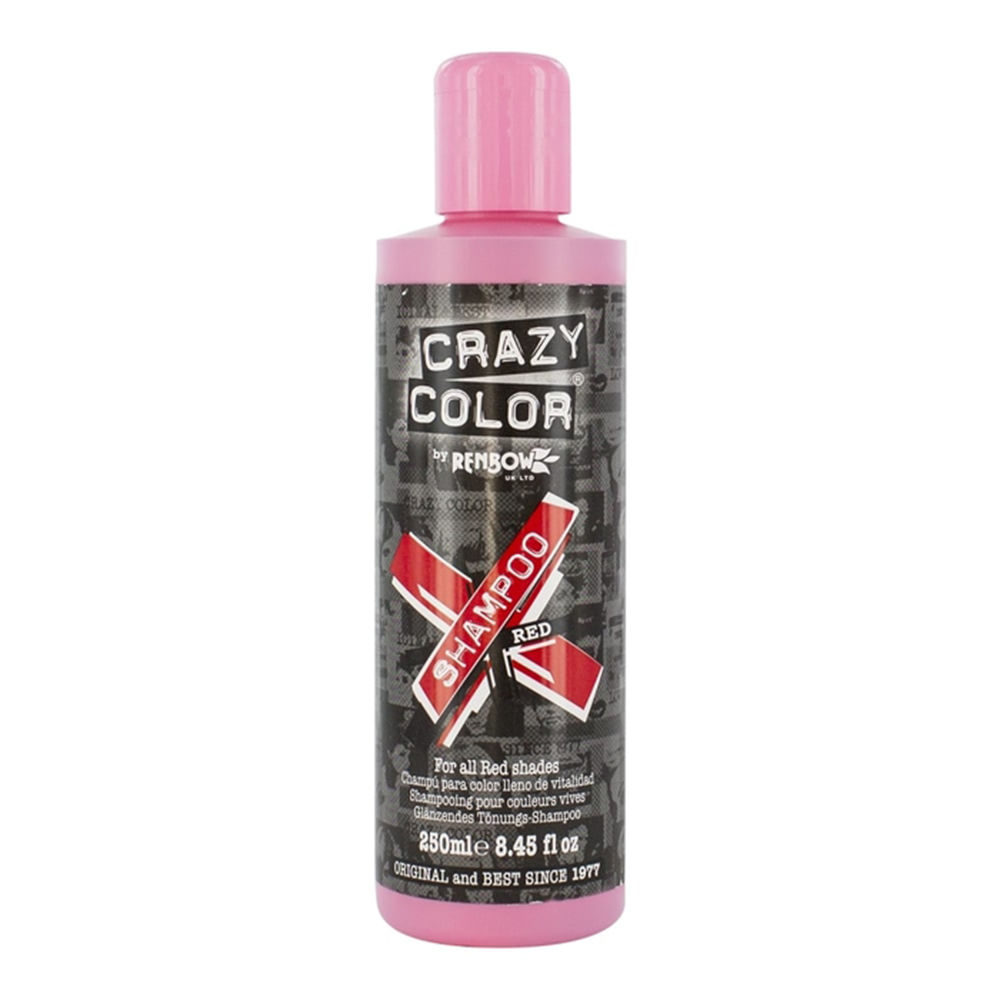 Buy CRAZY COLOR SHAMPOO RED - 250 ML Bottle - Purplle